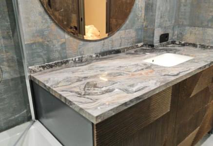 Столешница из мрамора Арабескато Оробико